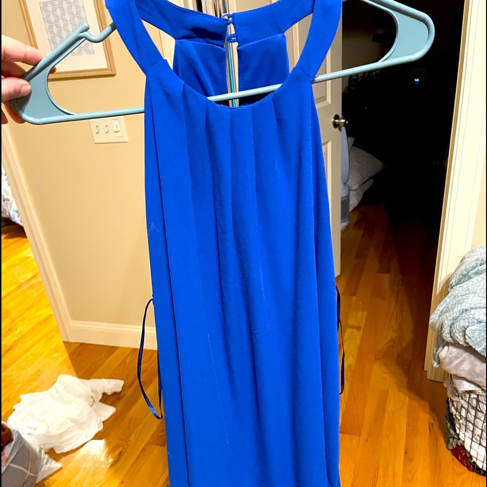 Halter cocktail dress
